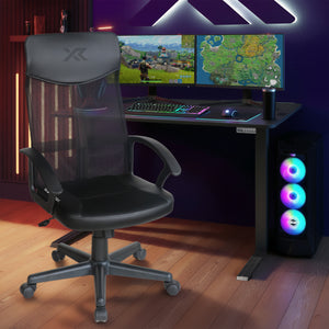 Vanguard Mesh Office Chair & Ascend Height Adjustable Desk - Bundle