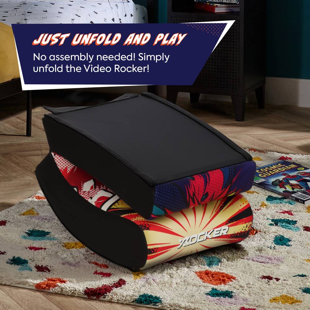 Comic Gaming Video Rocker for Kids - Multi