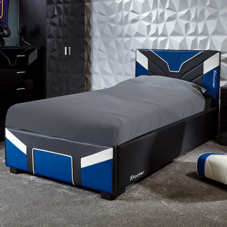 Cerberus MKII Ottoman Gaming Bed - Blue (3 Sizes)