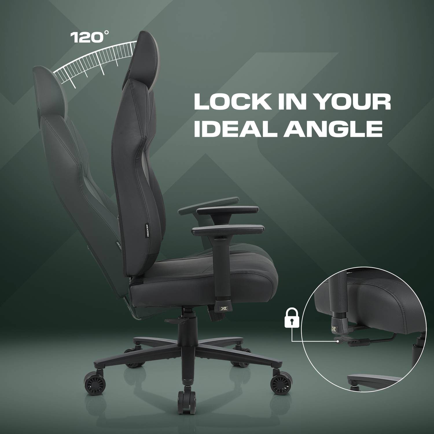 Elara Executive Office Gaming Chair - Black