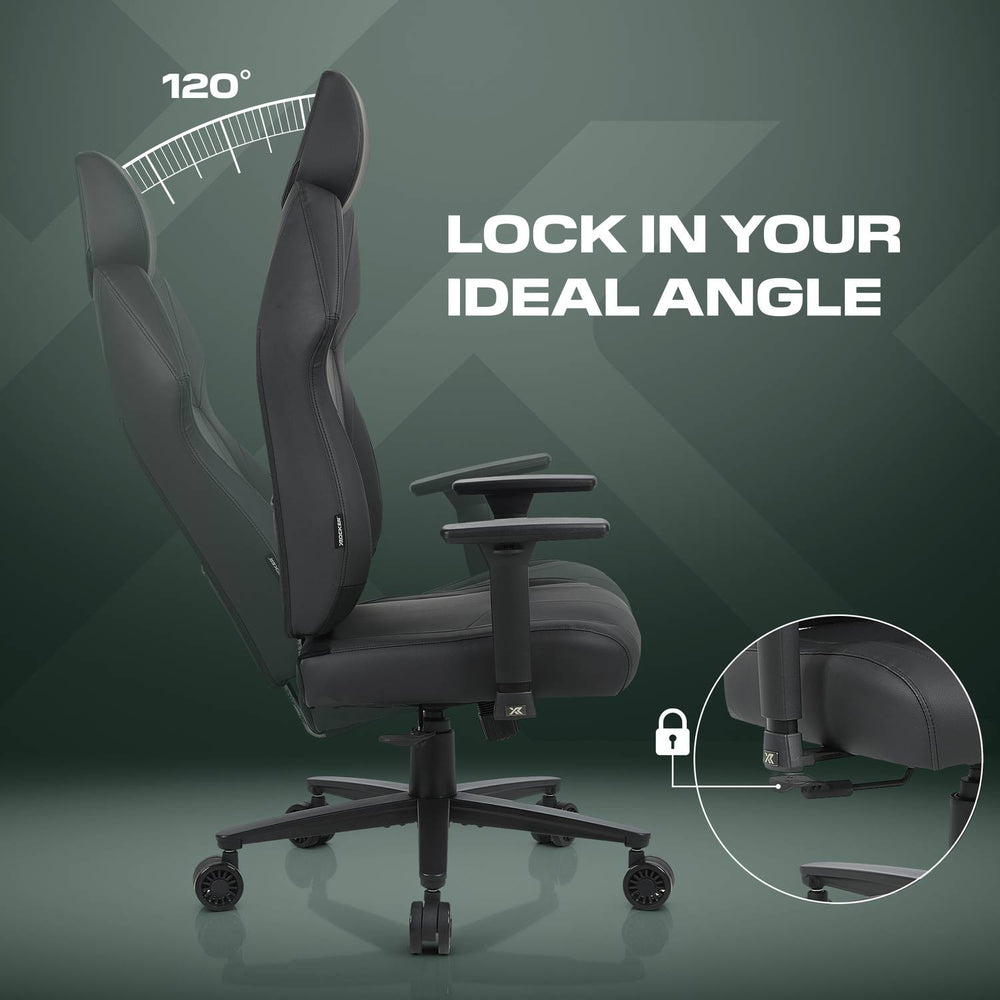 Elara Executive Office Gaming Chair - Black