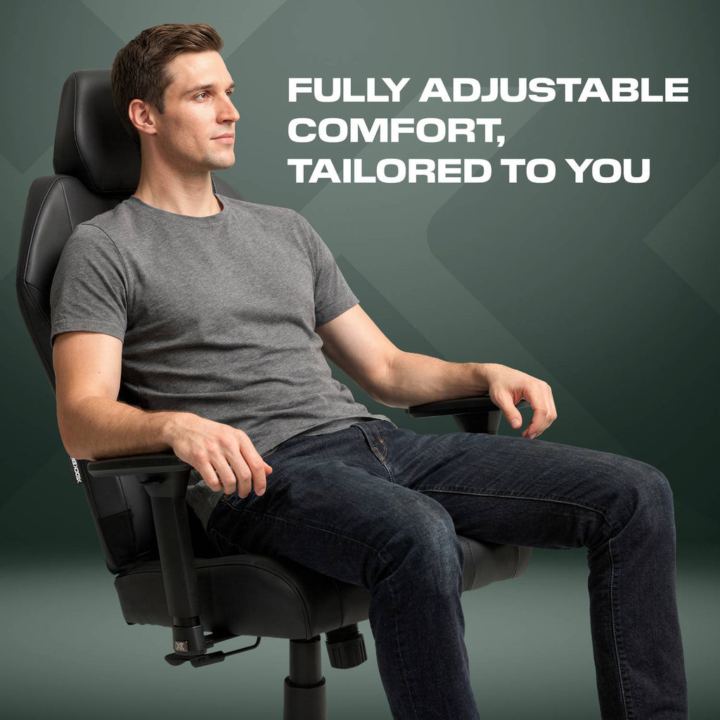 Elara Executive Office Gaming Chair - Black