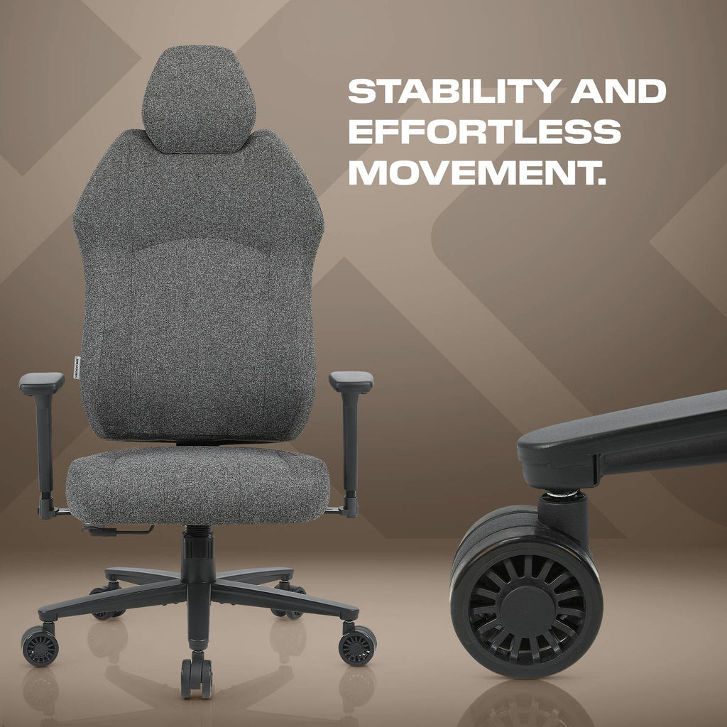Elara Executive Office Gaming Chair - Grey