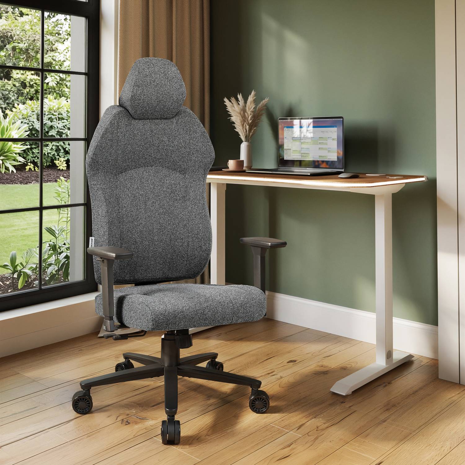 Elara Executive Office Gaming Chair - Grey