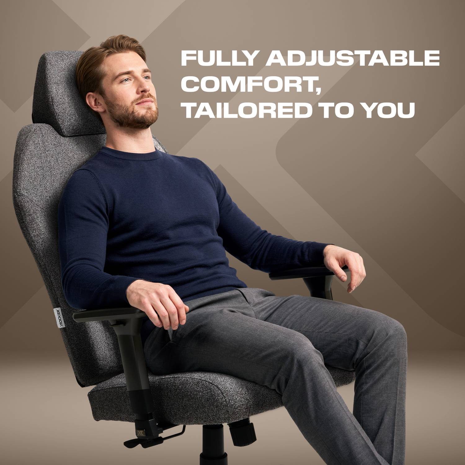 Elara Executive Office Gaming Chair - Grey