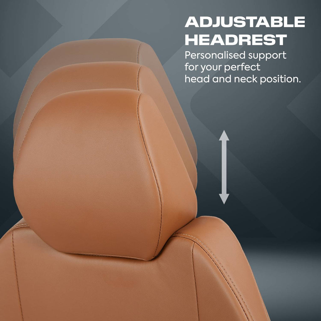 Elara Executive Office Gaming Chair - Tan