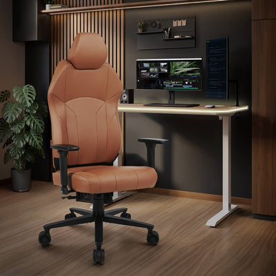 Elara Executive Office Gaming Chair - Tan