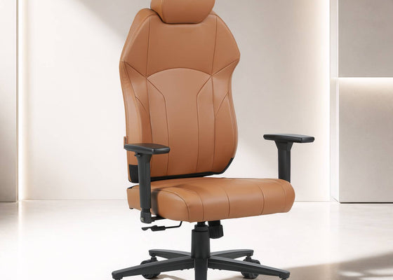 Elara Executive Office Gaming Chair - Tan