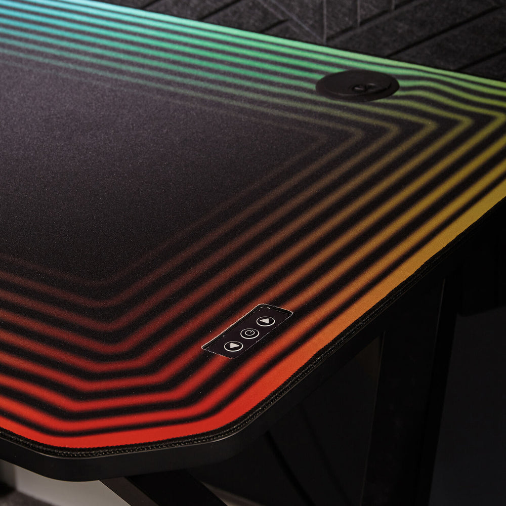 Gaming Desks | X Rocker Infinity Neo Motion Sync RGB Gaming Desk