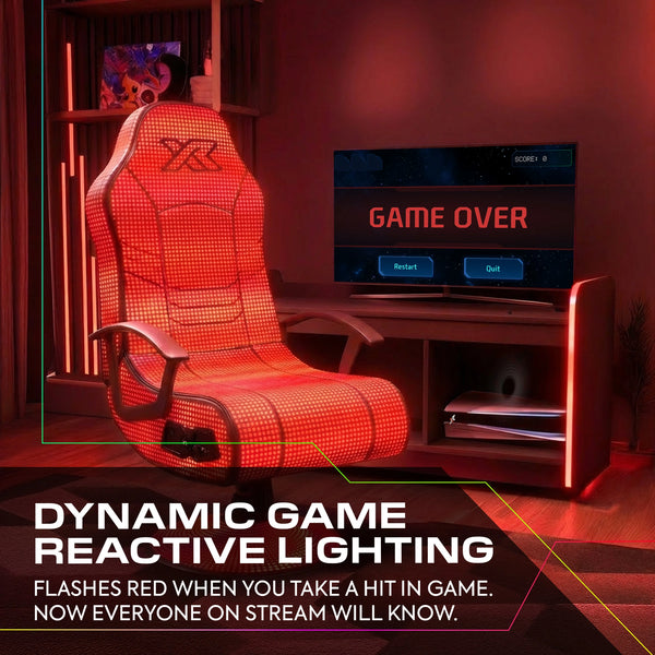RGB Overload 2.1 Audio Super-LED Console Gaming Chair - Hypnotic Edition