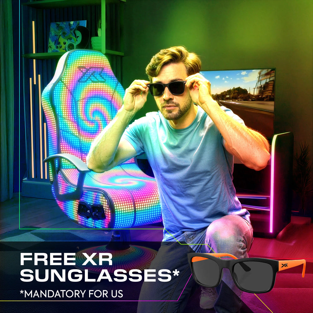 RGB Overload 2.1 Audio Super-LED Console Gaming Chair - Hypnotic Edition