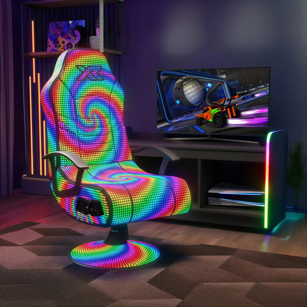 RGB Overload 2.1 Audio Super-LED Console Gaming Chair - Hypnotic Edition