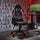 Agility Compact Ergonomic eSports Gaming Chair for Juniors - Black / Red