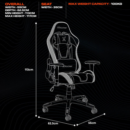 Agility Compact RGB Neo Motion SYNC™ Gaming Chair for Juniors