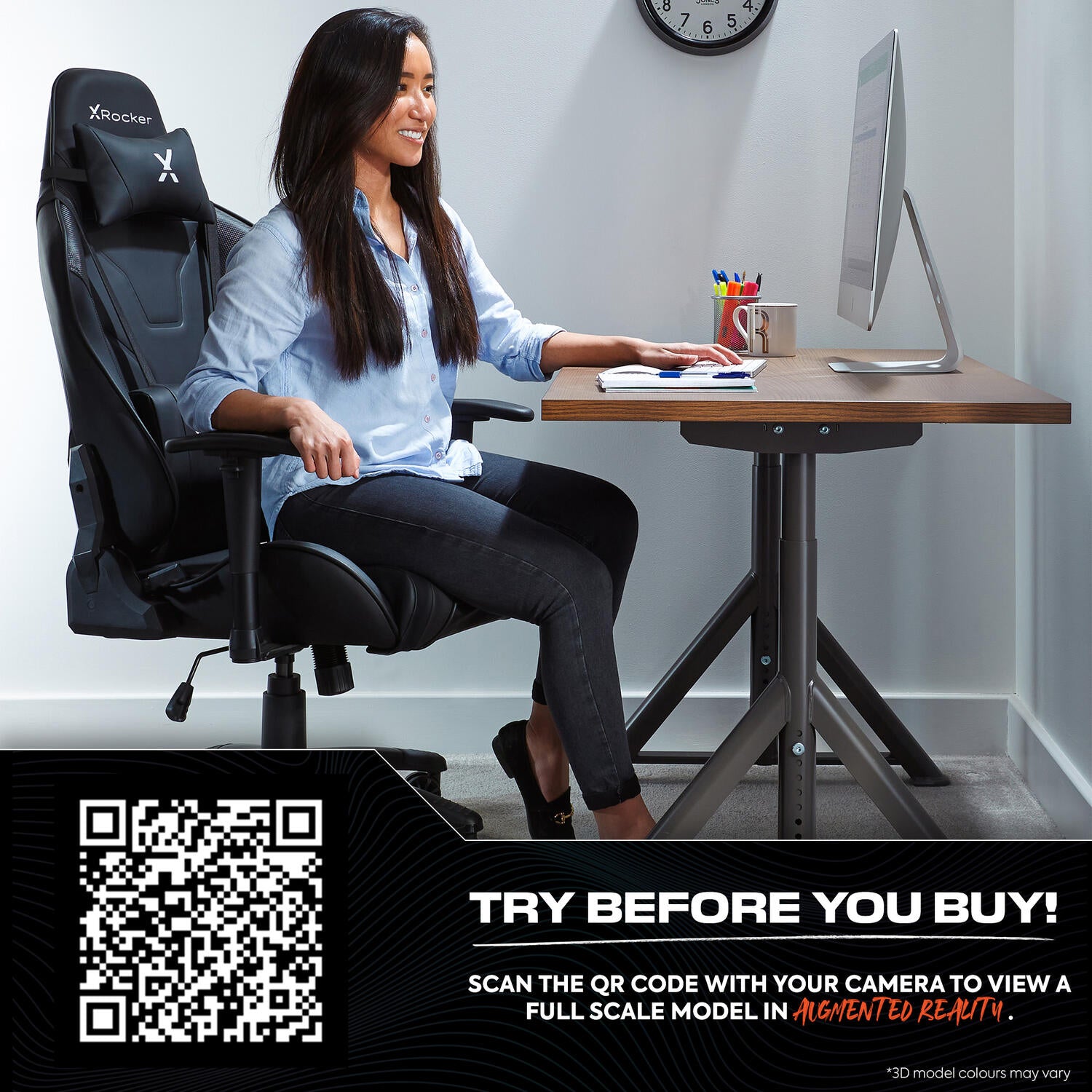 Agility eSport Ergonomic Gaming Chair - Carbon Black