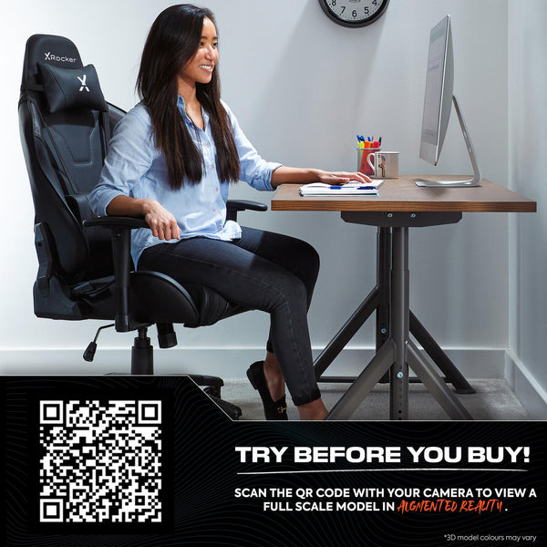 Agility eSport Ergonomic Gaming Chair - Carbon Black