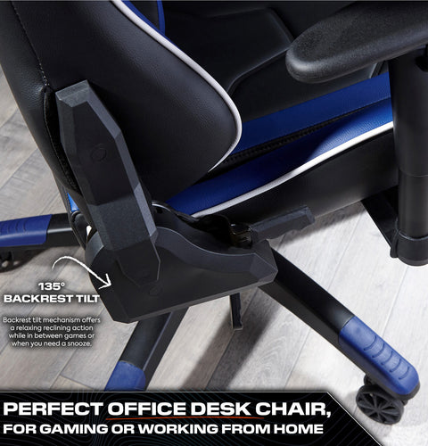Agility eSport Ergonomic Gaming Chair - Black / Blue