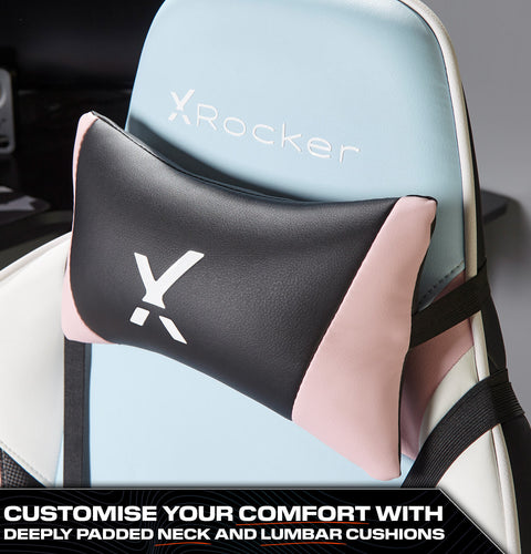 Agility eSport Ergonomic Gaming Chair - Bubblegum Edition