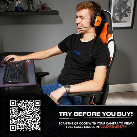 Agility eSports Office PC Chair - Orange