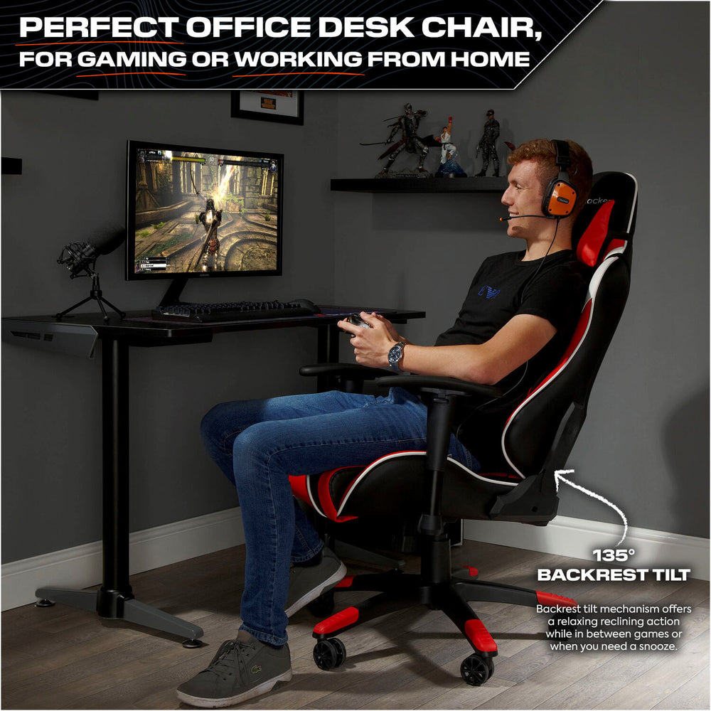 Agility eSports Office PC Chair - Red