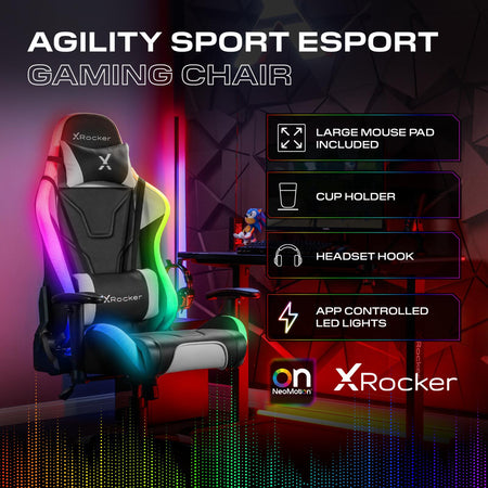 Agility eSports RGB Neo Motion SYNC™ Office PC Gaming Chair