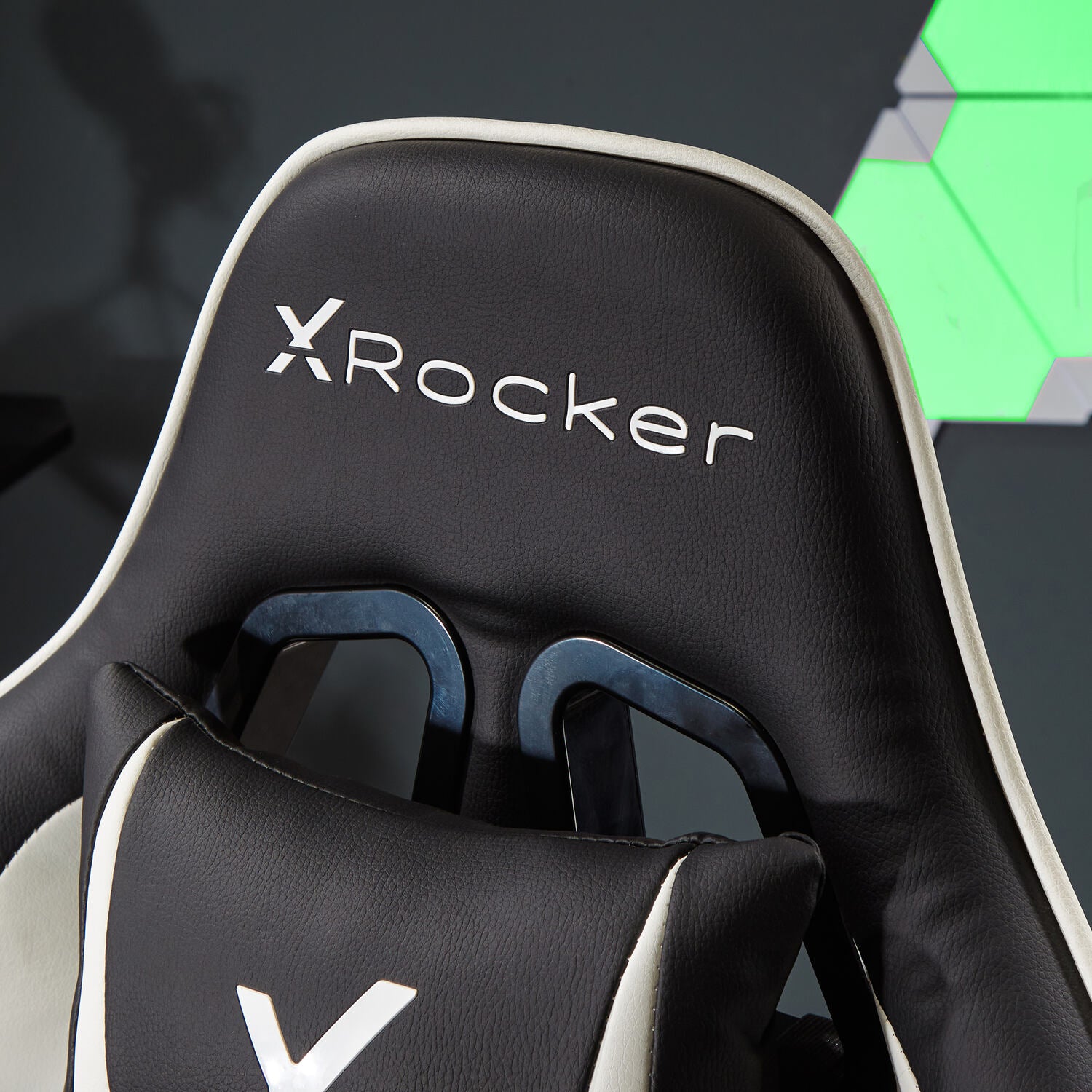 Agility Compact Ergonomic eSports Gaming Chair for Juniors - Black / Green