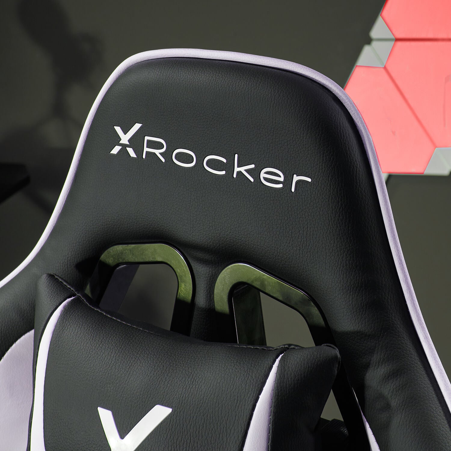 Agility Compact Ergonomic eSports Gaming Chair for Juniors - Black / Red