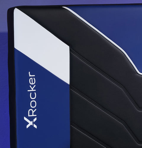 X Rocker cerberus MK11 Gaming Bed (Blue) premium upholstered gaming bed with a compact space efficient frame and stylish finish 