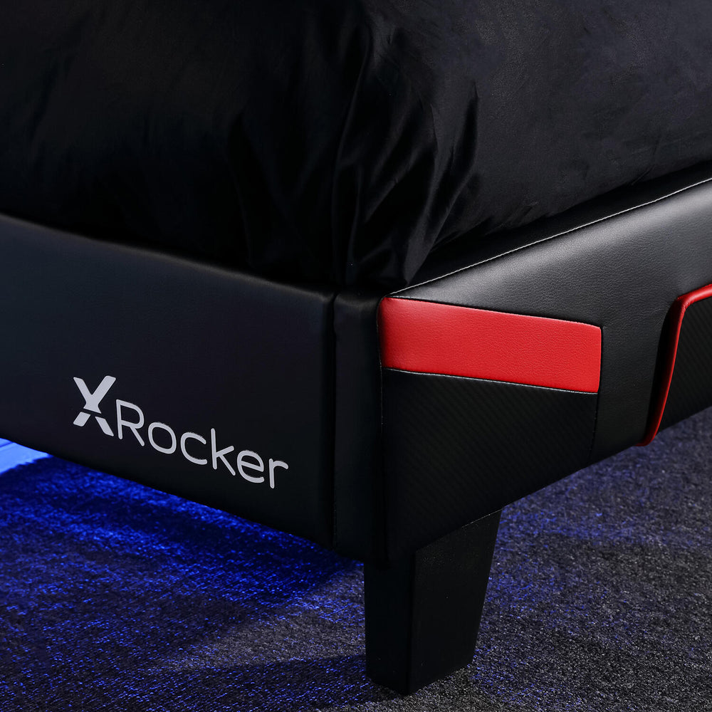 Gaming Beds | X Rocker Cerberus Gaming Bed in a Box - Carbon Red