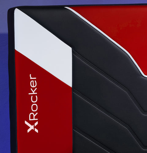 X rocker cerberus MK11 Gaming Bed (red) Premium Upholstered Gaming bed with a space efficient frame and sleek finish