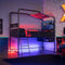 Contra Mid Sleeper Bunk TV Gaming Bed - Black