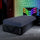Cosmos LED Single Gaming Bed in a Box - Black RGB