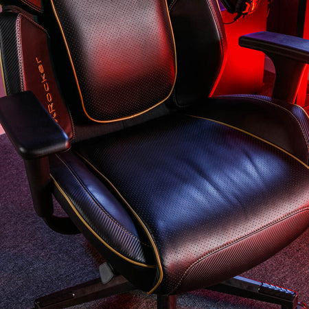 Drogon Ergonomic Office Gaming Chair - Black / Gold