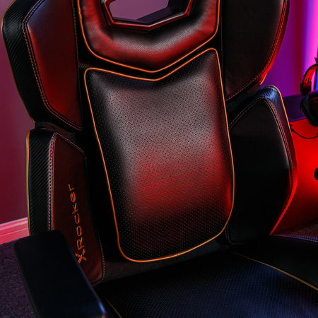 Drogon Ergonomic Office Gaming Chair - Black / Gold