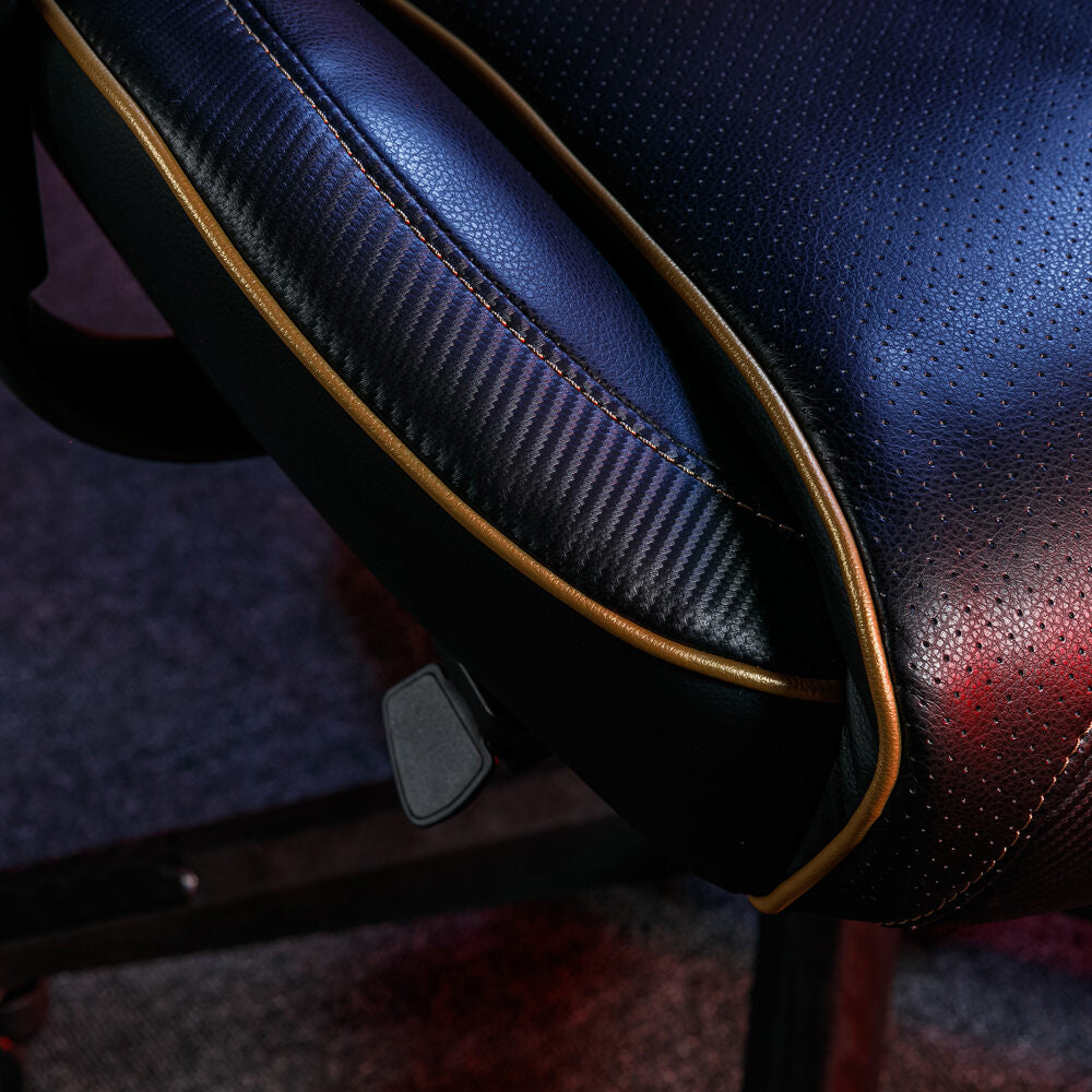 Drogon Ergonomic Office Gaming Chair - Black / Gold