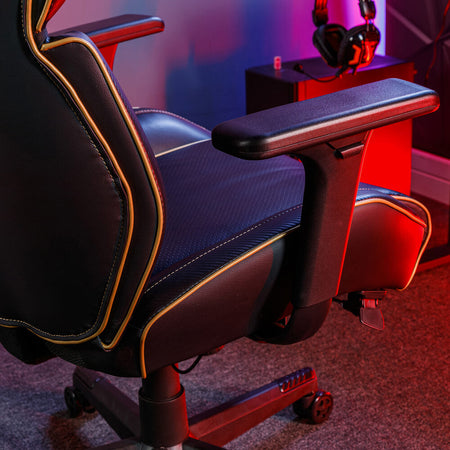 Drogon Ergonomic Office Gaming Chair - Black / Gold