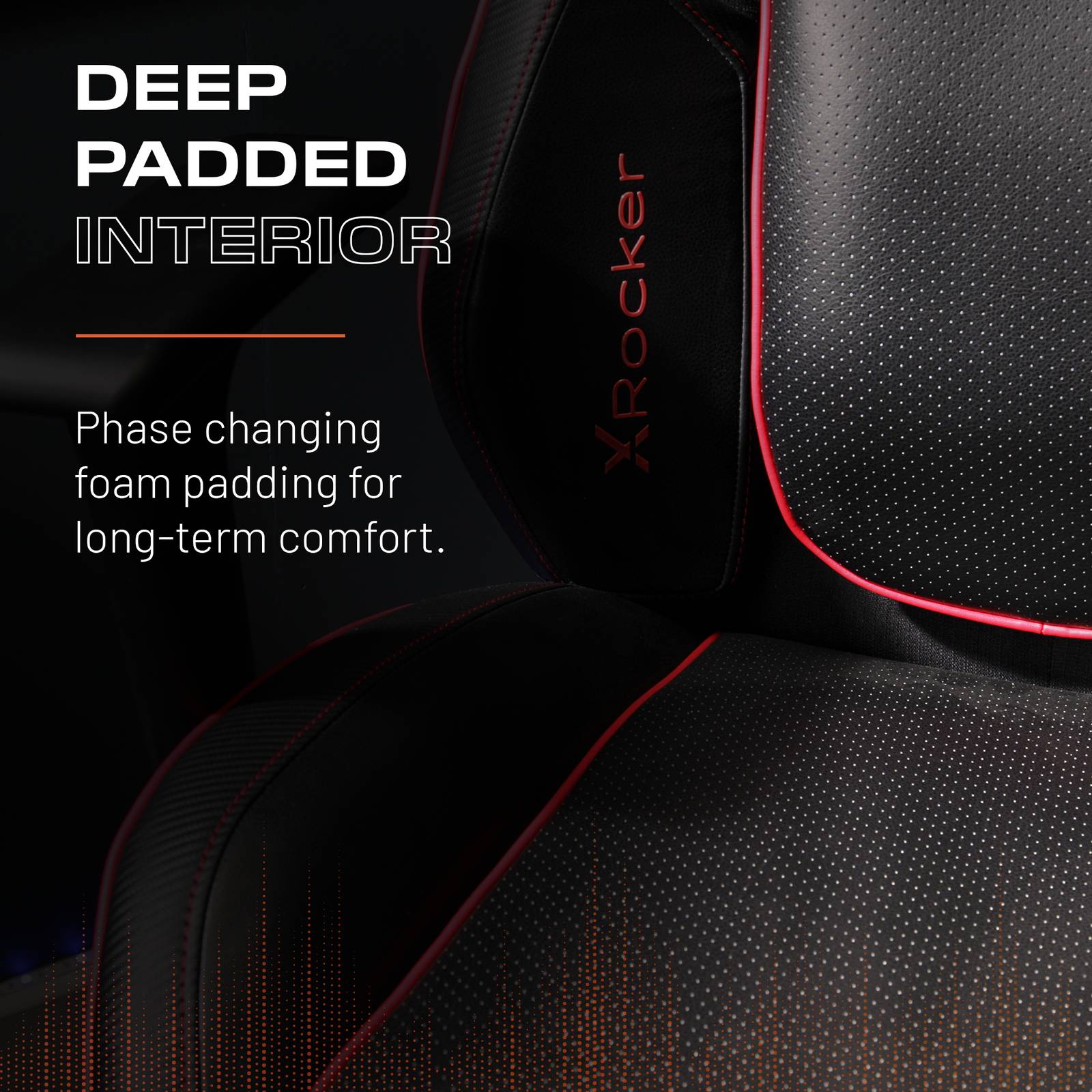 Drogon Ergonomic PC Office Gaming Chair - Black / Red