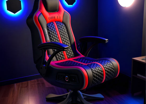Evora 2.1 Wireless Gaming Chair - Black / Red