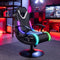 Fury 2.1 Audio LED Console Gaming Chair for Juniors - Black