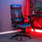 Helix Ergonomic PC Office Mesh Gaming Chair - Black / Blue