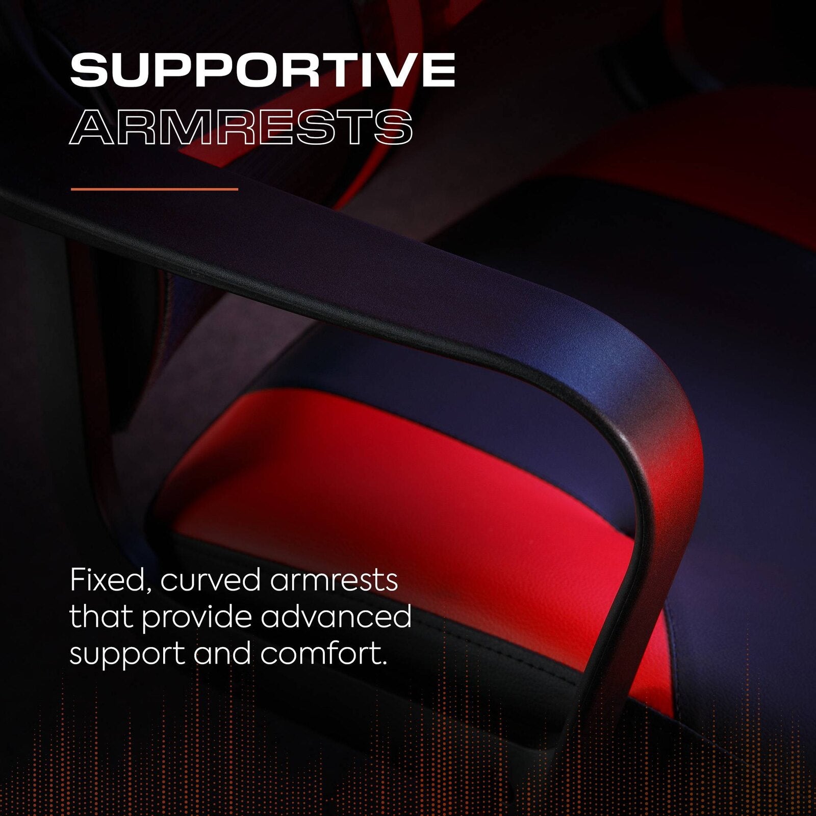 Helix Ergonomic PC Office Mesh Gaming Chair - Black / Red