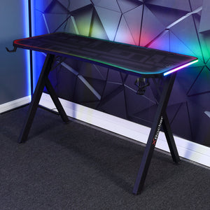 Lumio RGB Neo Motion SYNC™ Gaming Desk with App Controlled LED Lights