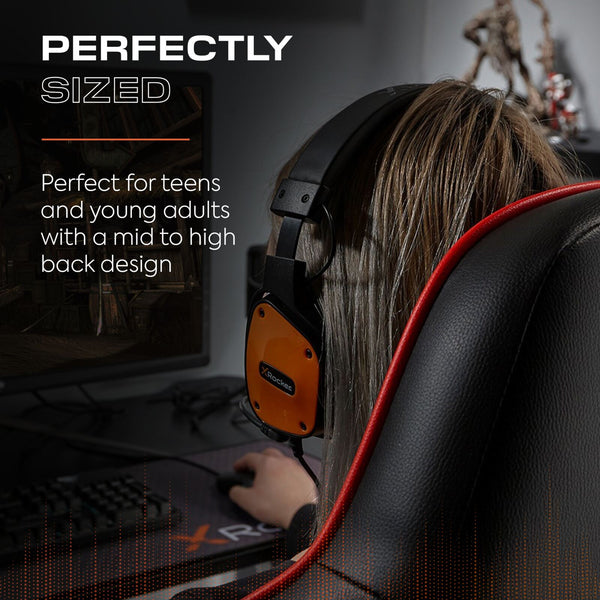 Maelstrom Ergonomic PC Office Gaming Chair - Black / Red