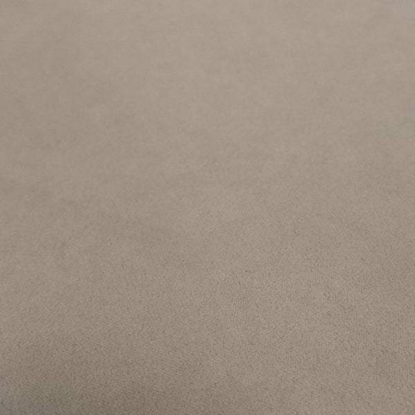 Maisie Upholstered Velvet LED Bed - Natural Stone (2 Sizes)