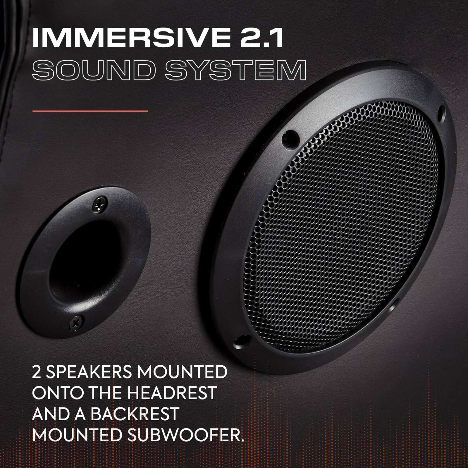 Officially Licensed Marvel™ Elite 2.1 Audio Console Gaming Chair - Black Panther