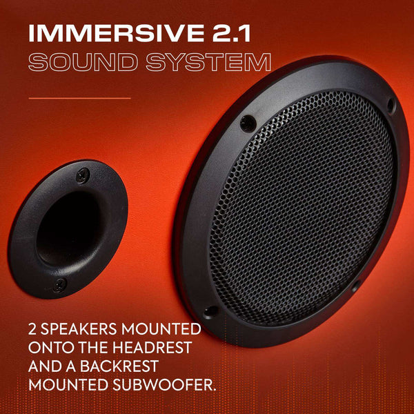 Officially Licensed Marvel™ Elite 2.1 Audio Console Gaming Chair - Captain America