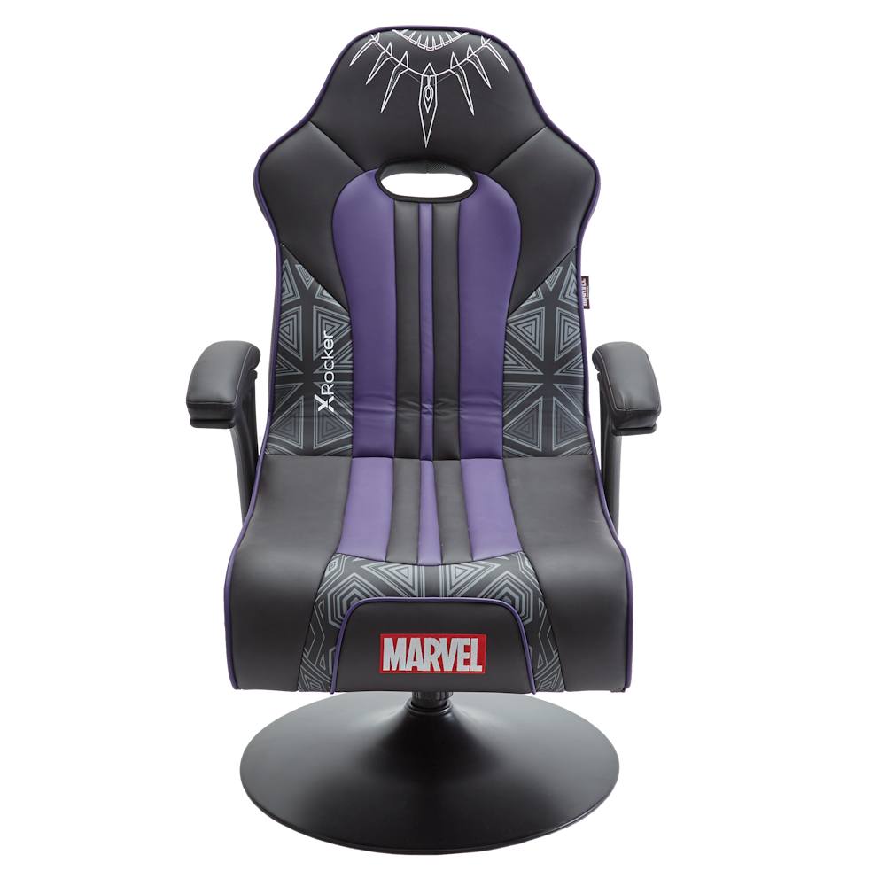Officially Licensed Marvel™ Elite 2.1 Audio Console Gaming Chair - Black Panther