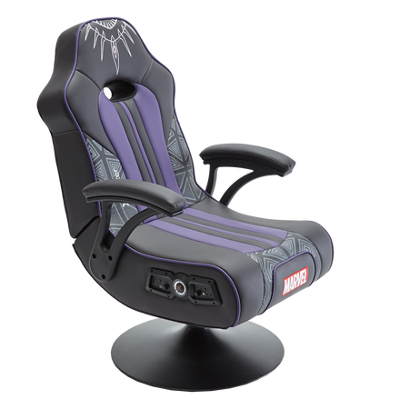 Official Marvel™ 2.1 Audio Gaming Chair - Black Panther - Elite Edition