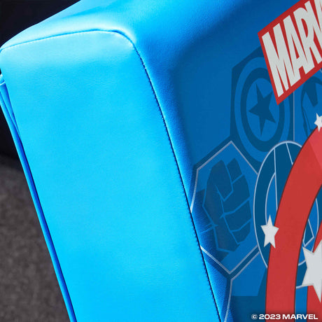 Officially Licensed Marvel™ Hero Video Rocker Gaming Chair for Kids - Captain America