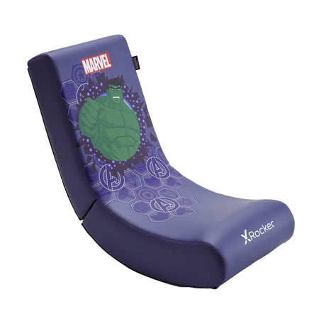 Officially Licensed Marvel™ Hero Video Rocker Gaming Chair for Kids - Hulk